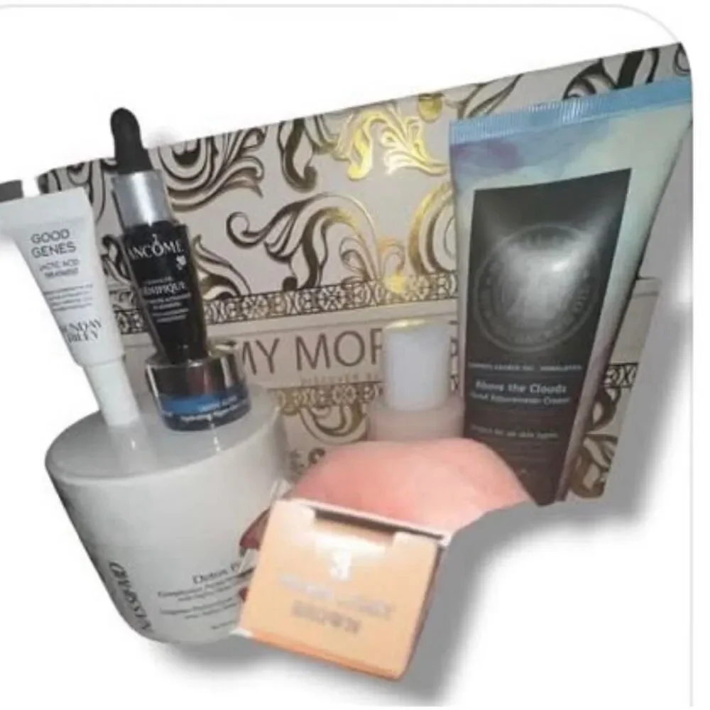 Amy Morris Beauty bundle with 3 makeup items and 2 skincare items Sephora NEW